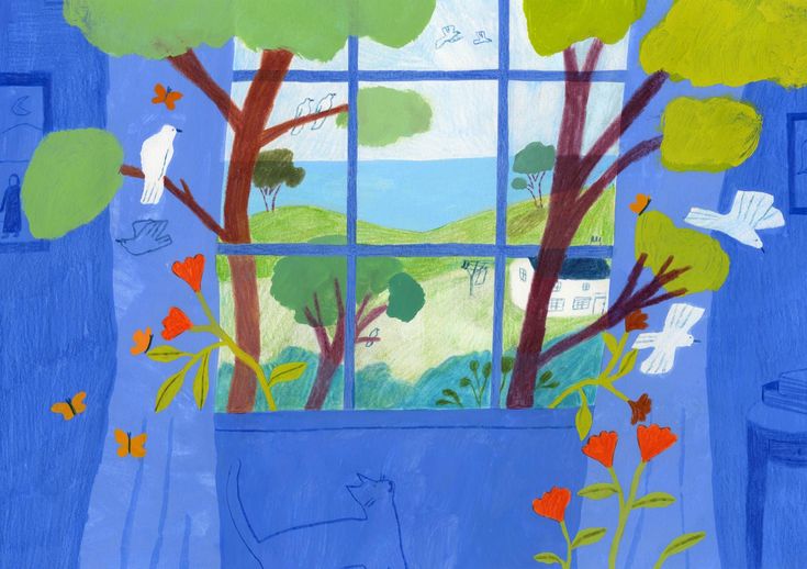 Window to enter the house