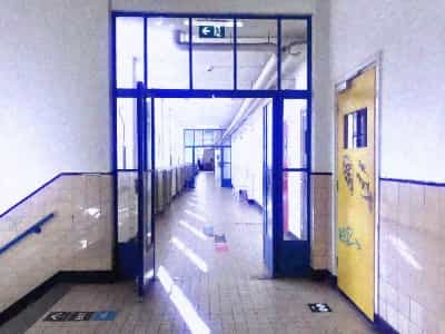 a computer class room