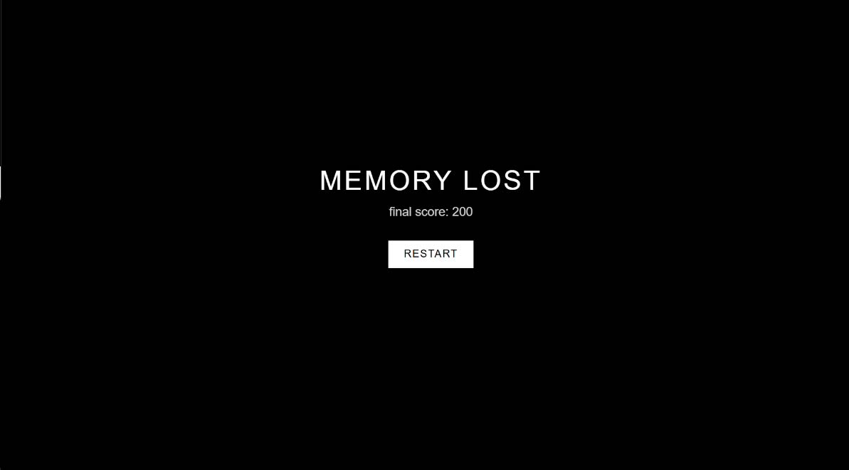 You lost