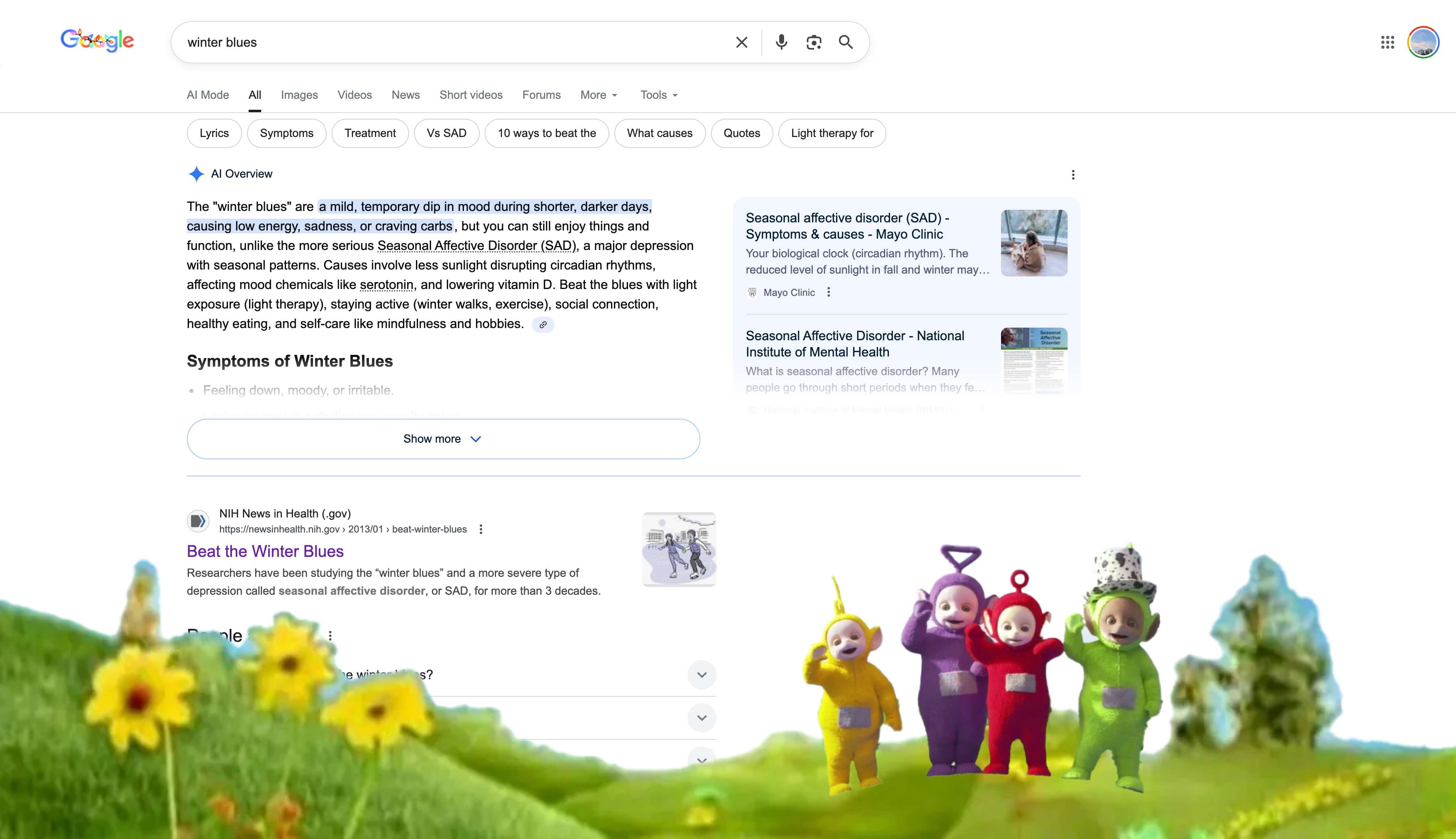 Alternative description of my image